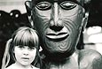 Bianca Jade - Girl with Maori Carving